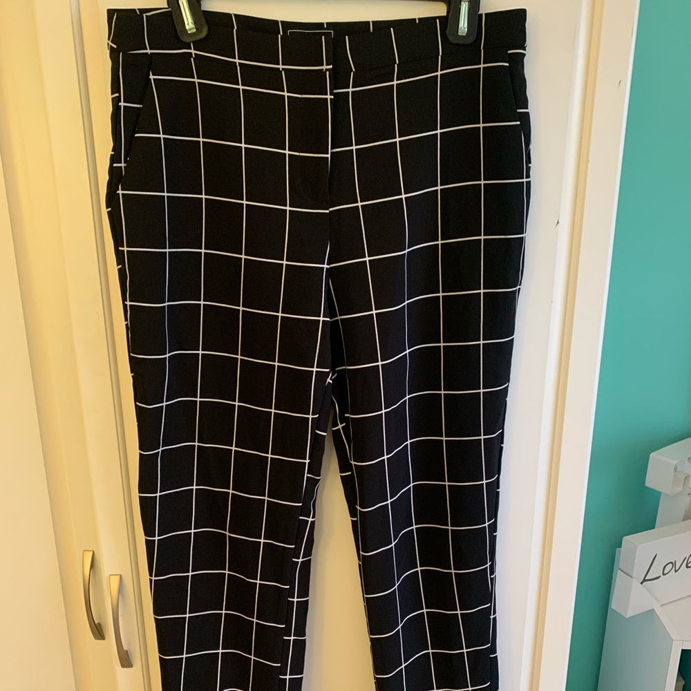 Plaid Dress Pants